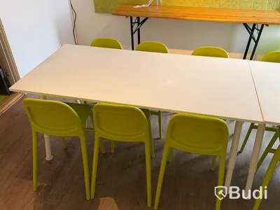 Kalasrum 1 - 13 stol IKEA Urban samt 2 bord samt avlastningsbord