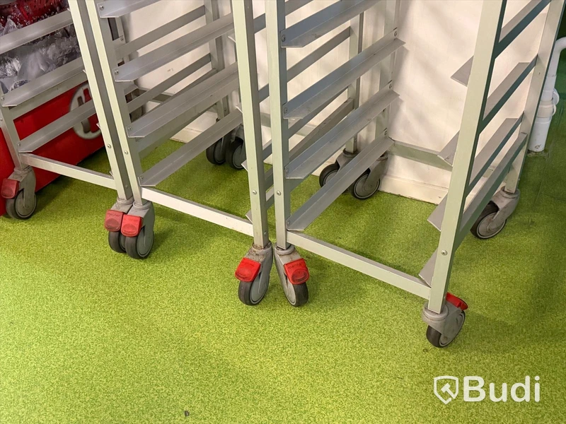 Tray trolleys, 3 pcs