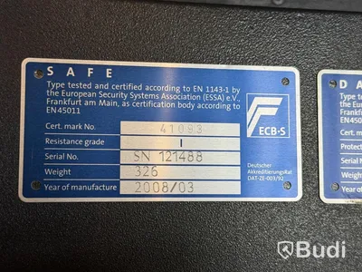 Security Safe, Chubbsafes S60P