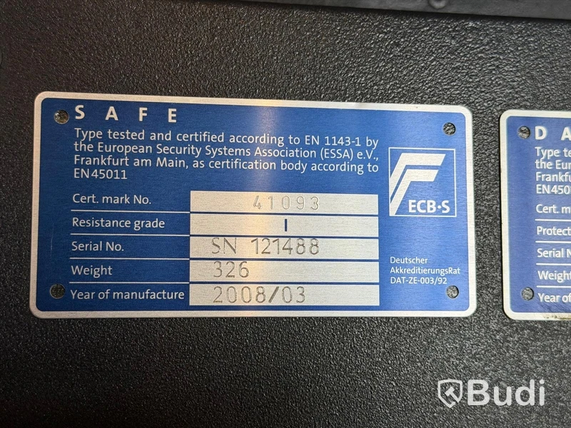 Security Safe, Chubbsafes S60P