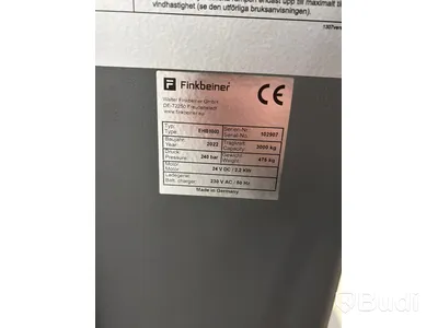 Mobil billyft 4 st Finkbeiner EHB 1003, mobila lyftar på hjul tot. 12 ton, inkl.  8 st. Pallbockar Stertil Koni, JS-H8F, 8,5 ton