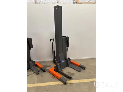 Mobil billyft 4 st Finkbeiner EHB 1003, mobila lyftar på hjul tot. 12 ton, inkl.  8 st. Pallbockar Stertil Koni, JS-H8F, 8,5 ton