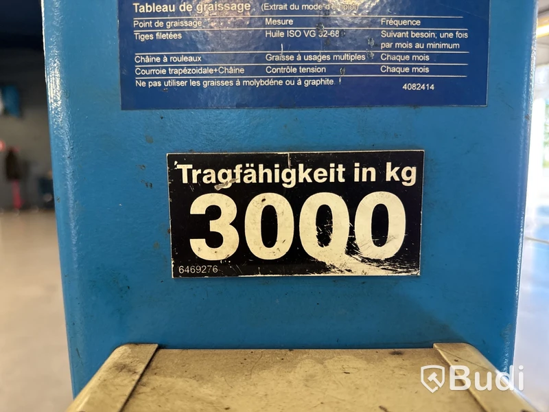 Tvåpelarlyft Hofmann duolift MTF-3000 | 3000 kg | 2010