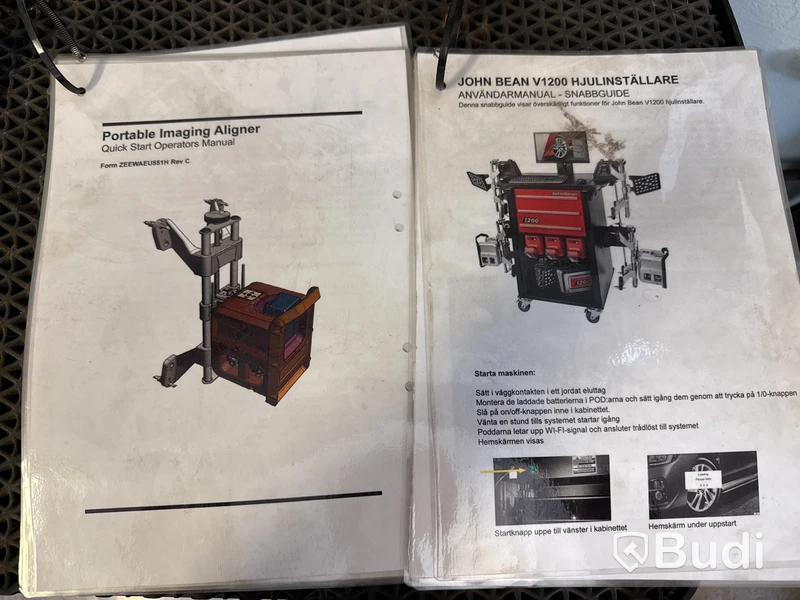 Hjulinställningsmaskin John Bean V1200
