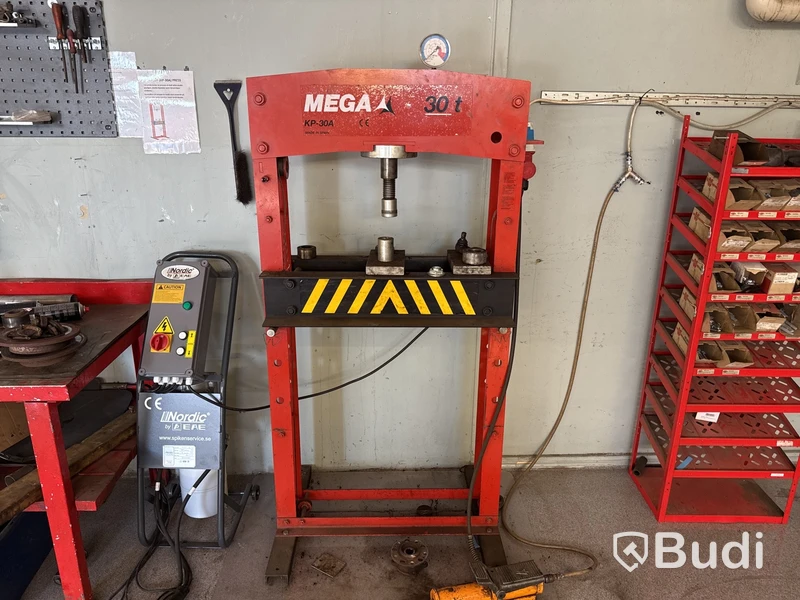Hydraulisk verkstadspress Mega KP-30A | 30 t