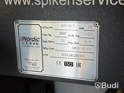 Saxlyft Nordic EE-MR30 | 3000 kg | 2024