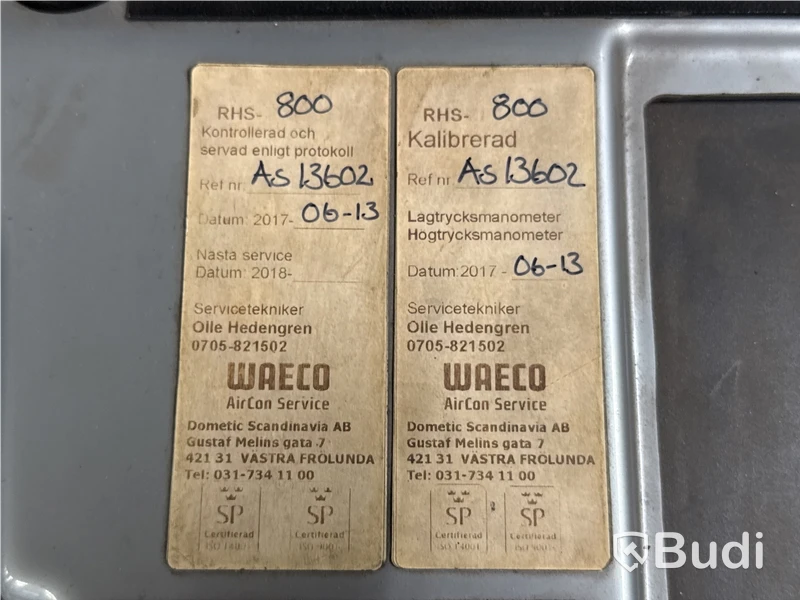 AC-servicestation Waeco RHS-800