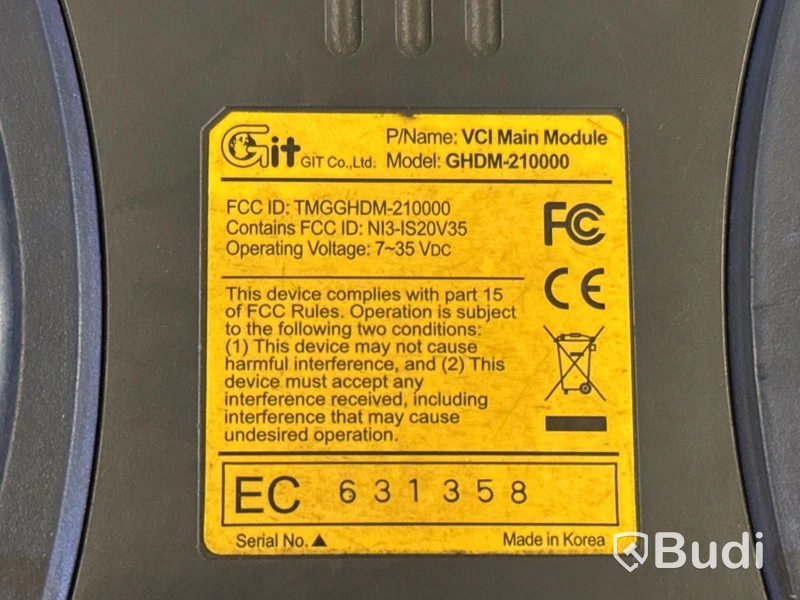 VCI Huvudmodul GHDM-210000