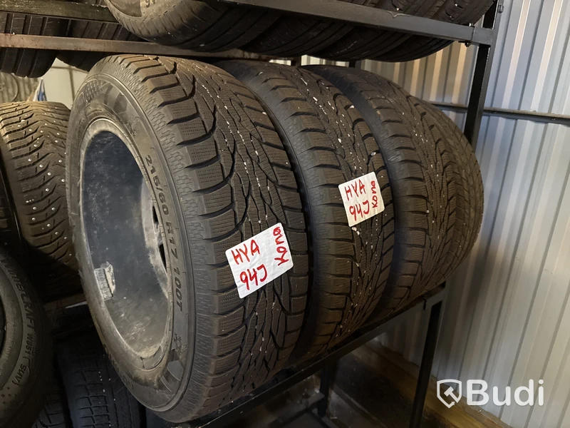 4 st vinterhjul Kumho Wintercraft 215/60R17 | Hyundai Kona