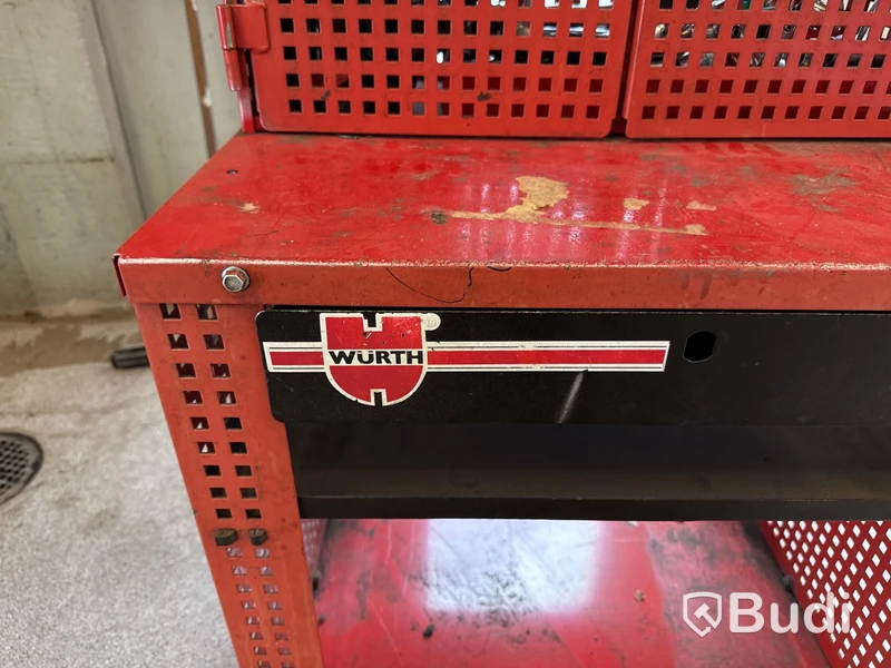 Verktygsvagn Würth med innehåll