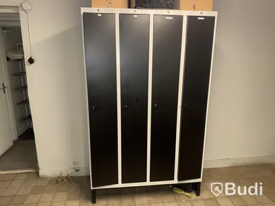 12 st omklädningsskåp AJ Produkter
