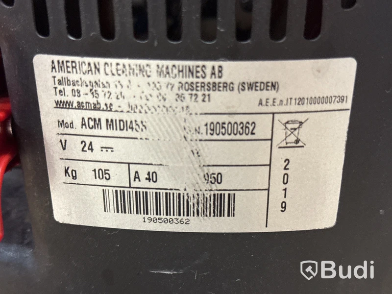 Kombiskurmaskin ACM MIDI 45B
