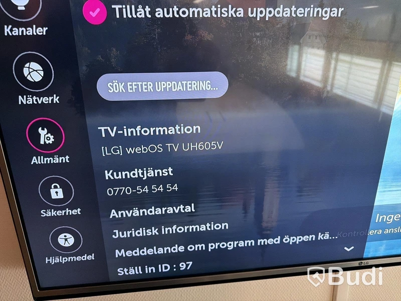 TV LG UH605V
