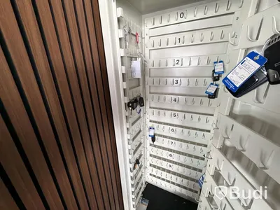 Nyckelskåp med kodlås (stort)