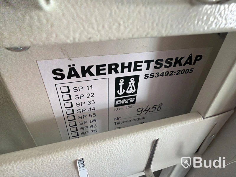 Nyckelskåp med kodlås (stort)