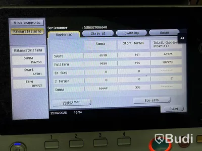 Skrivare Konica Minolta bizhub C258