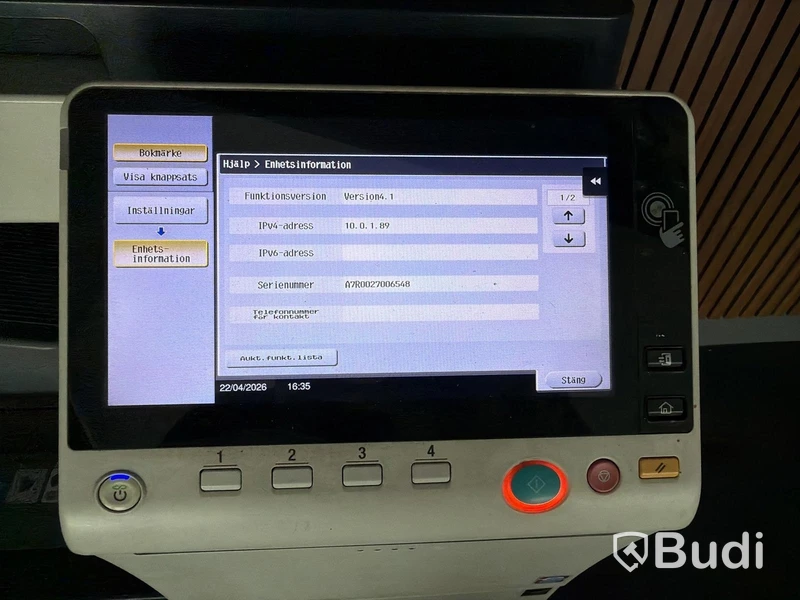 Skrivare Konica Minolta bizhub C258