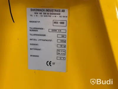 2 st höglyftande palldragare Mach Lift (batteridrivna)