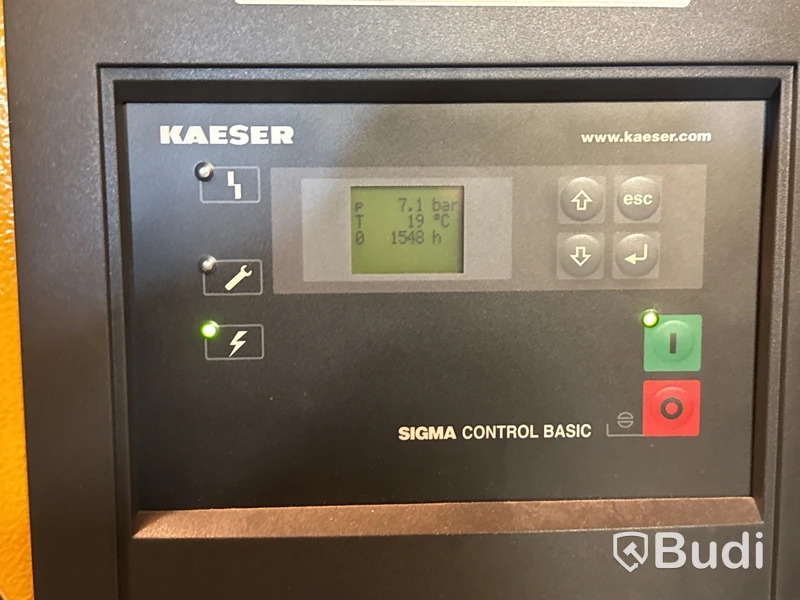 Skruvkompressor Kaeser SX6 -2017 (extra tank)