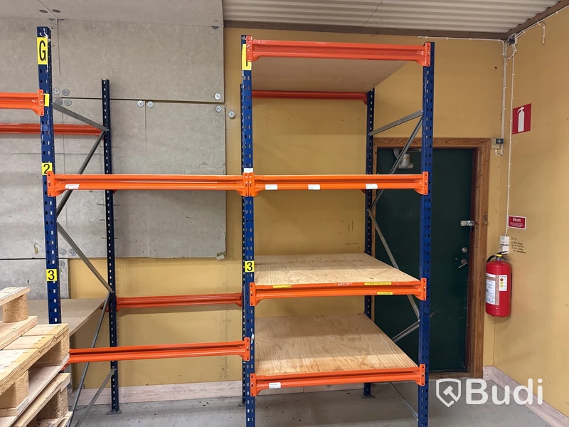 Pallställ 6 sektioner