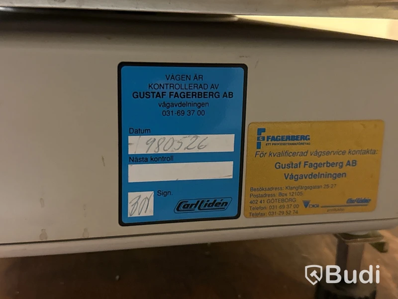 Pall & paketvåg Digi DC-180
