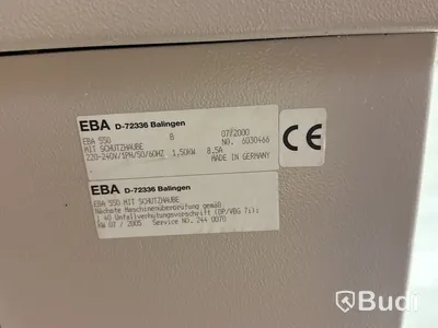 Skärmaskin EBA 550