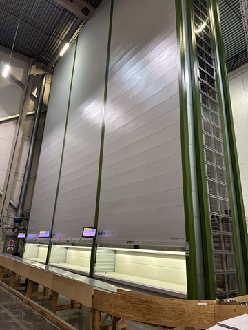 Lagerhiss, Kardex Shuttle XP 500 - Tre sektioner