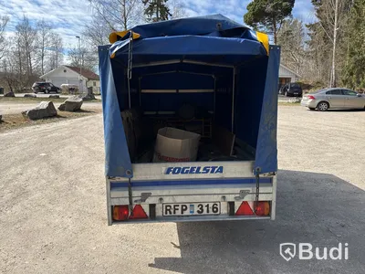 Släpvagn med kapell Trailergruppen 750 kg, -2000