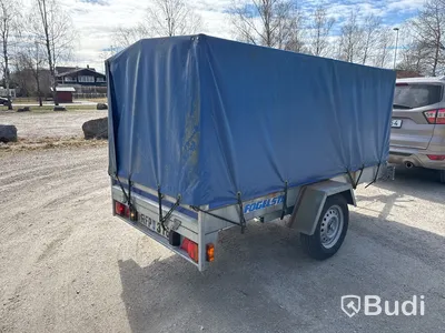 Släpvagn med kapell Trailergruppen 750 kg, -2000