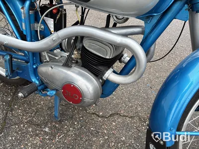 Motorcykel Monark Mod 550 Blue Arrow 250cc, -1955