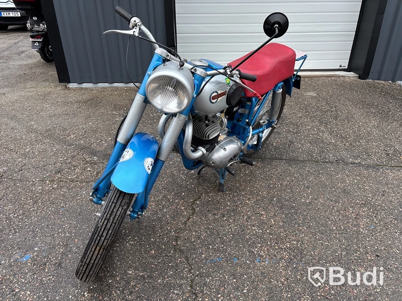 Motorcykel Monark Mod 550 Blue Arrow 250cc, -1955