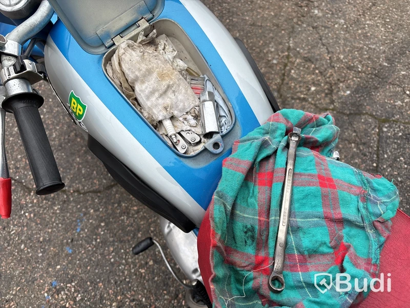 Motorcykel Monark Mod 550 Blue Arrow 250cc, -1955