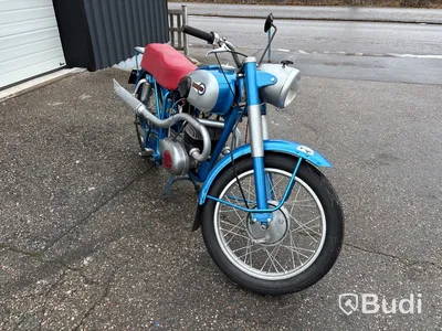 Motorcykel Monark Mod 550 Blue Arrow 250cc, -1955