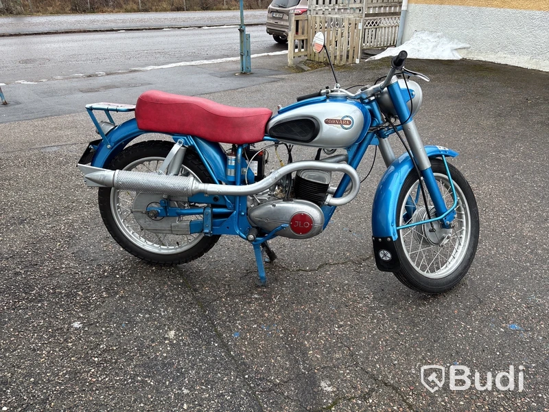 Motorcykel Monark Mod 550 Blue Arrow 250cc, -1955