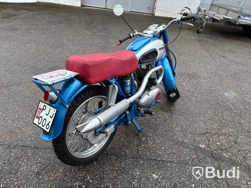 Motorcykel Monark Mod 550 Blue Arrow 250cc, -1955