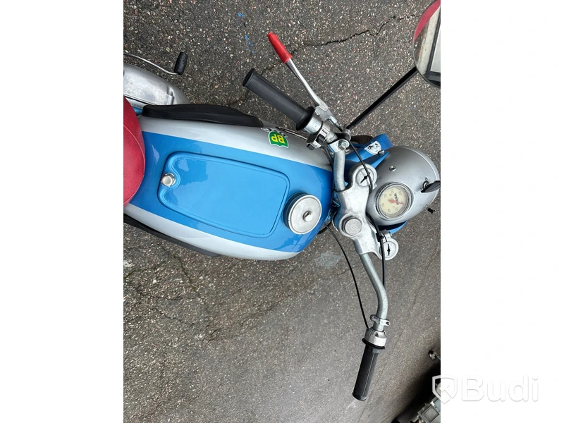 Motorcykel Monark Mod 550 Blue Arrow 250cc, -1955
