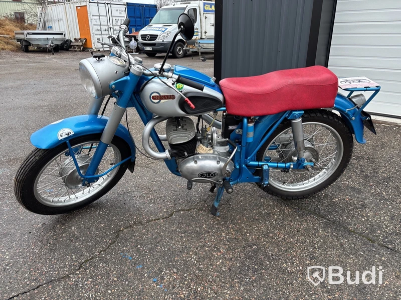 Motorcykel Monark Mod 550 Blue Arrow 250cc, -1955