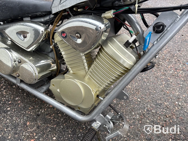 Mini-chopper med bensinmotor