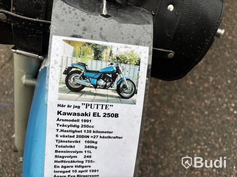 Motorcykel Kawasaki EL 250 B, -1991