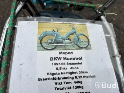 Moped DKW Hummel, -1957-58