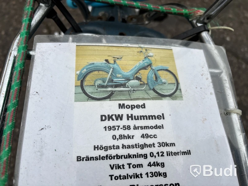 Moped DKW Hummel, -1957-58