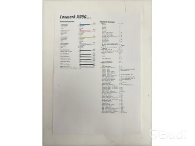 Skrivare Lexmark,  XS950de