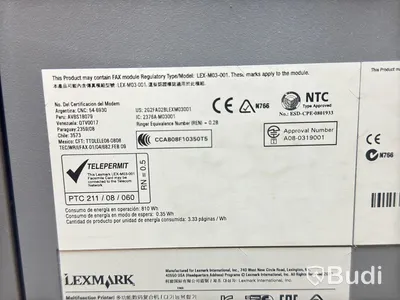 Skrivare Lexmark,  XS950de