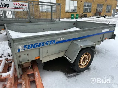 Släpvagn Fogelsta, 1-axlad. TGAB RT 1250 -2002