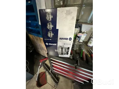 Verktygsskåp, 5 lådor, rött