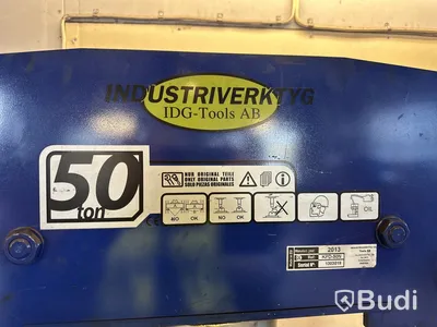 Hydraulpress, IDG-Tools AB, KPD-50N, 50 ton
