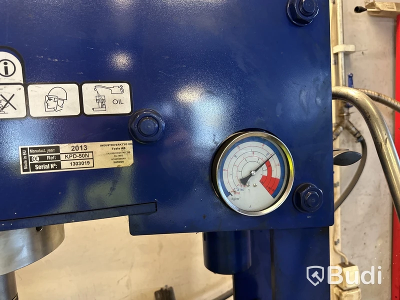 Hydraulpress, IDG-Tools AB, KPD-50N, 50 ton