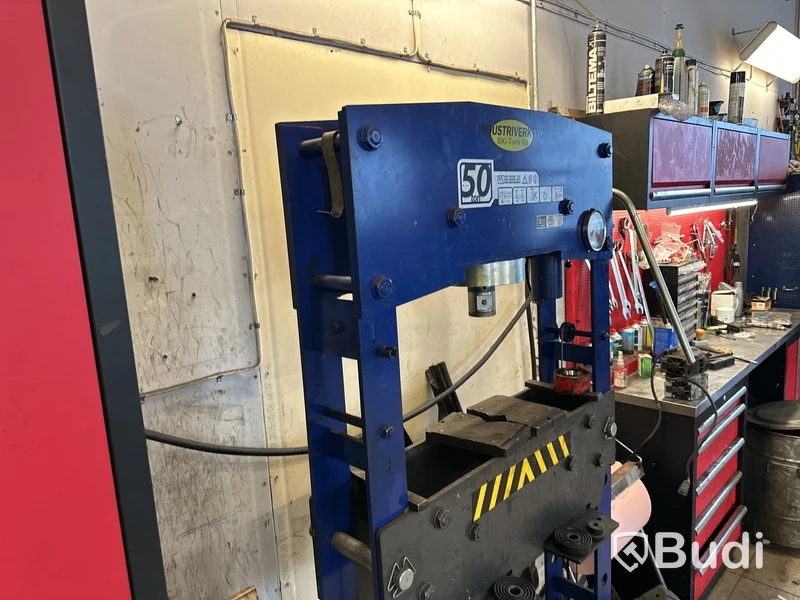 Hydraulpress, IDG-Tools AB, KPD-50N, 50 ton