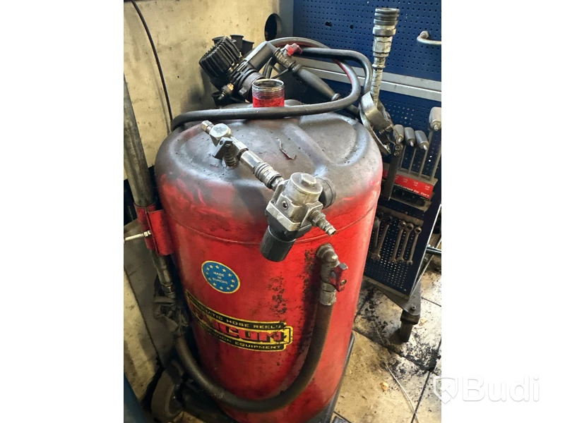 Oljesugningsenhet 90 liter avfallsolja