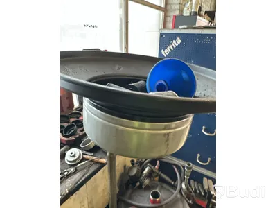 Oljesugningsenhet 90 liter avfallsolja